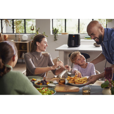 Philips Essential Airfryer XL, technologie Rapid Air, 1,2 kg, 6,2 l, noir