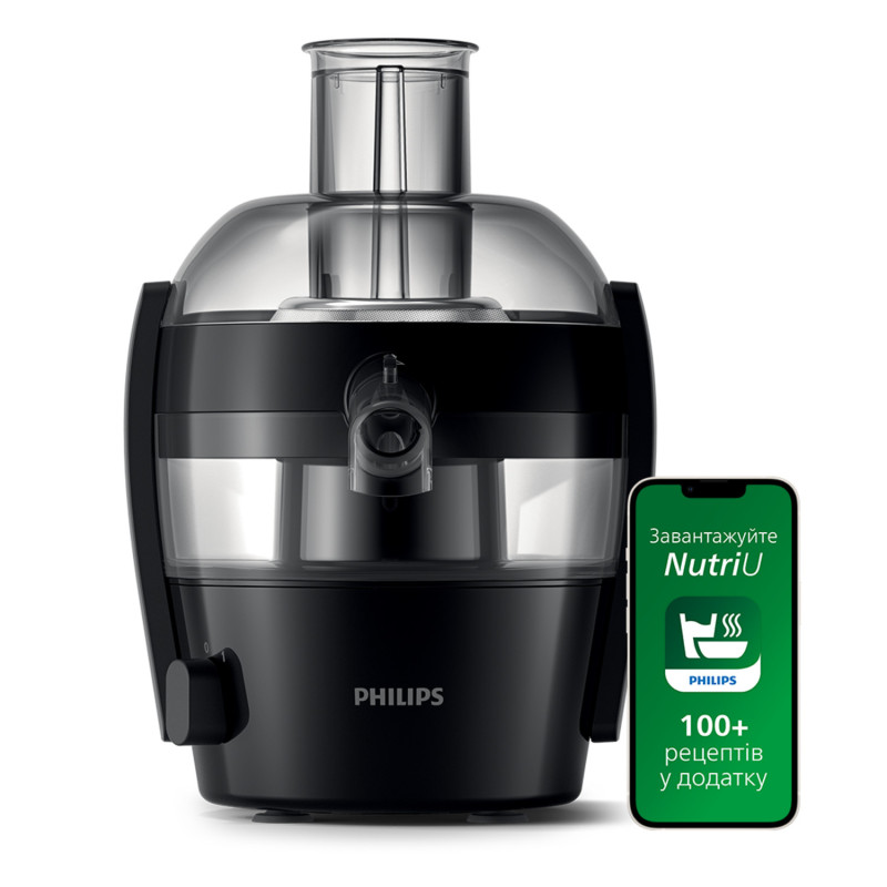 Philips Viva Collection HR1832/00 Centrifugeuse 500W, 1.5L, Nettoyage Rapide