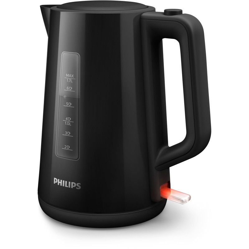 Philips 3000 series Series 3000 HD9318/20 Bouilloire – 1,7 litre, taille familiale, noir