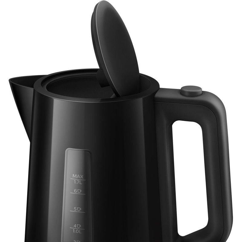 Philips 3000 series Series 3000 HD9318/20 Bouilloire – 1,7 litre, taille familiale, noir