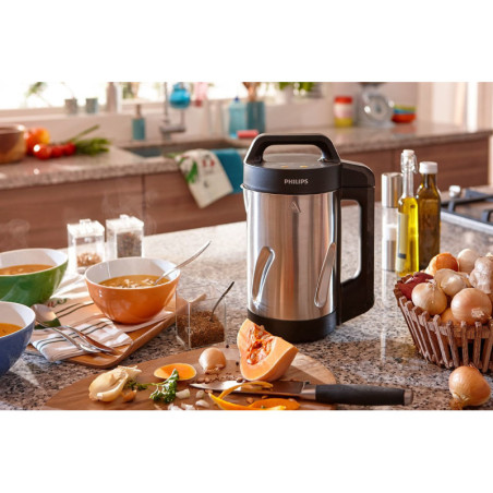 Philips Viva Collection SoupMaker HR2203/80 Blender chauffant - soupes, compotes & smoothies