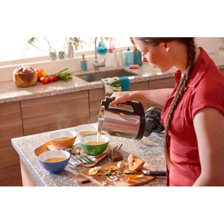 Philips Viva Collection SoupMaker HR2203/80 Blender chauffant - soupes, compotes & smoothies