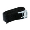 Sangle à griffes largeur 25mm x longueur 2.5m noir 125 kg, STANDERS lot de 2