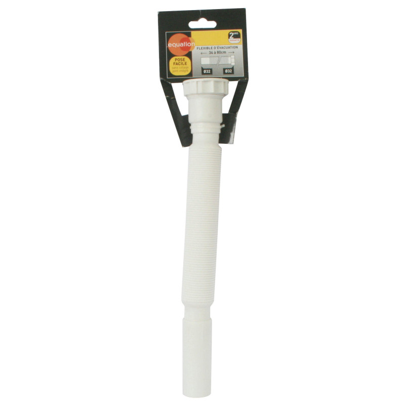 Flexible evacuation chauffe eau extensible