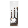 Lot de pinceaux x3, DEXTER pour peindre toutes surfaces