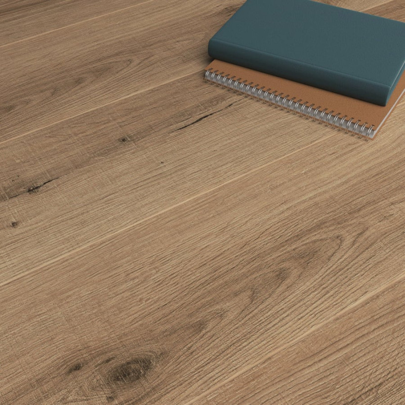 Lame PVC clipsable Intenso ARTENS Glentana 2 bois naturel