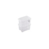 Bac de rangement polypropylène de 4 L, transparent