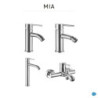 Mitigeur lavabo chrome lustré, SENSEA Mia XL