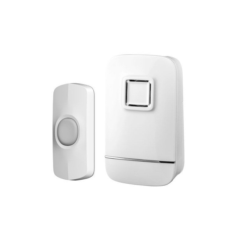 Sonnette sans fil LEXMAN flash D01, blanc