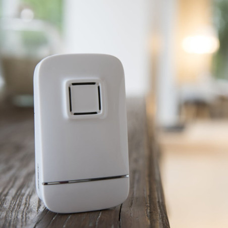 Sonnette sans fil LEXMAN flash D01, blanc