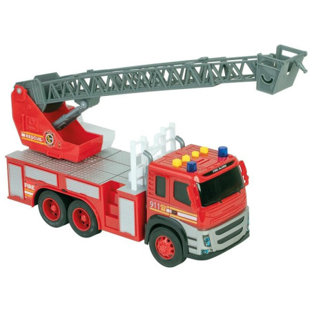 Camion de pompiers à friction sons et lumières - Dès 3 ans