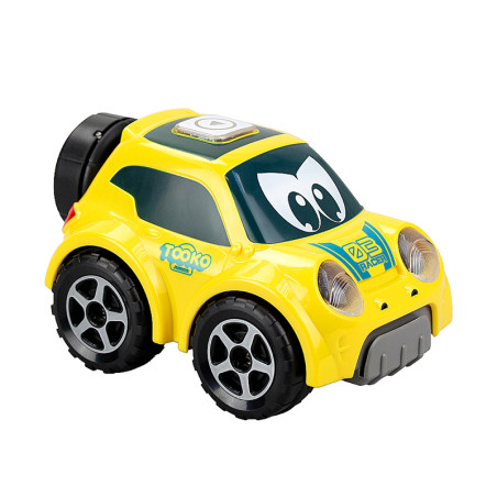 Voiture Radiocommandée Follow Me avec volant Jaune SILVERLIT - Dès 2 ans