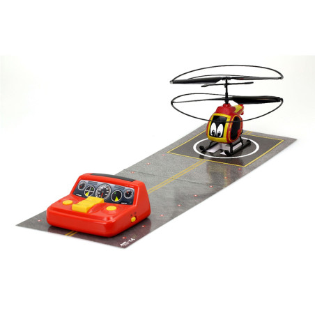 Mon premier Hélicoptère télécommandé Pompier Rouge SILVERLIT - Dès 5 ans