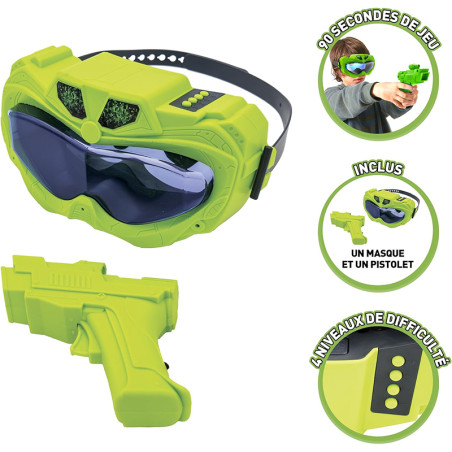 Lunettes 3D Alien Vision et blaster SILVERLIT - Dès 5 ans