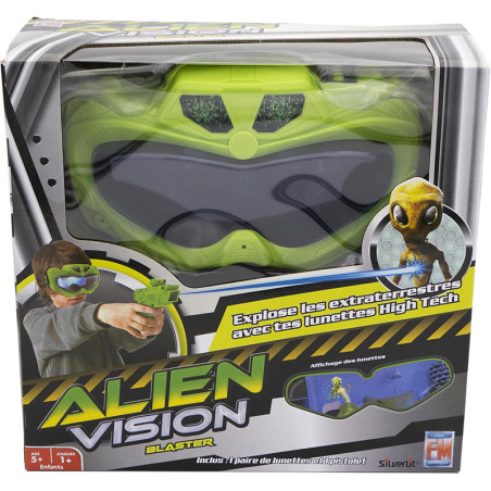 Lunettes 3D Alien Vision et blaster SILVERLIT - Dès 5 ans