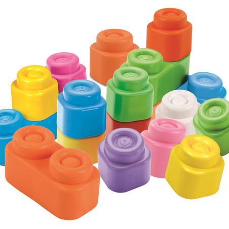 Sac de 20 blocs souples Clemmy CLEMENTONI - Dès 6 mois