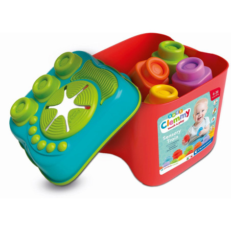 Panier sensoriel Clemmy 15 pièces CLEMENTONI - Dès 6 mois