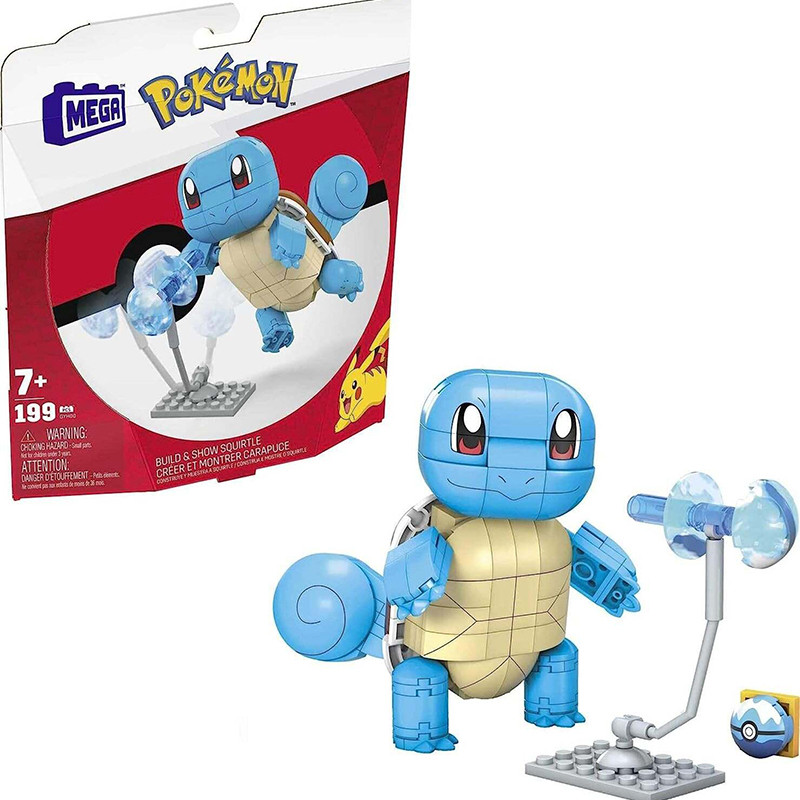 Mega Pokémon Carapuce à construire Mega MATTEL - Dès 7 ans