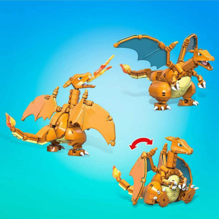 Mega Pokémon Dracaufeu à Construire MATTEL - Dès 8 ans