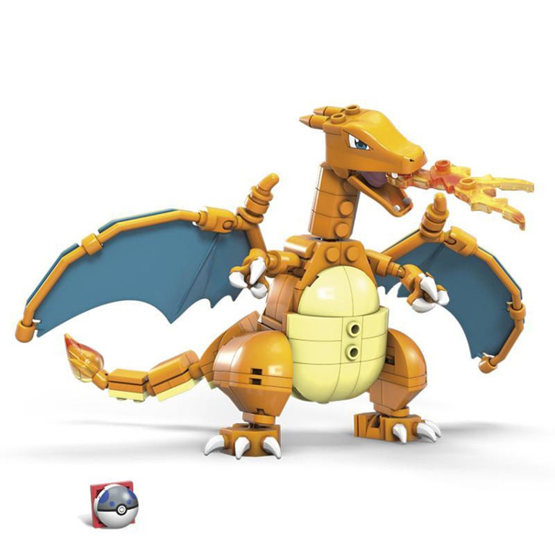 Mega Pokémon Dracaufeu à Construire MATTEL - Dès 8 ans