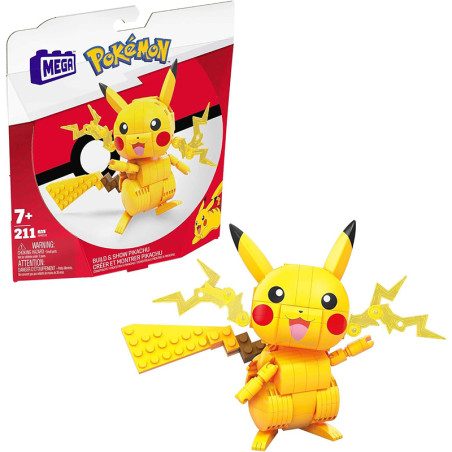 Mega Pokémon Pikachu à construire MATTEL - Dès 7 ans