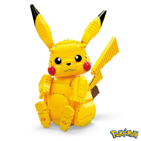 Mega Pokémon Jumbo Pikachu à construire MATTEL - Dès 8 ans
