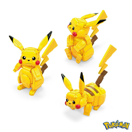 Mega Pokémon Jumbo Pikachu à construire MATTEL - Dès 8 ans