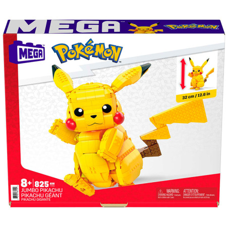 Mega Pokémon Jumbo Pikachu à construire MATTEL - Dès 8 ans