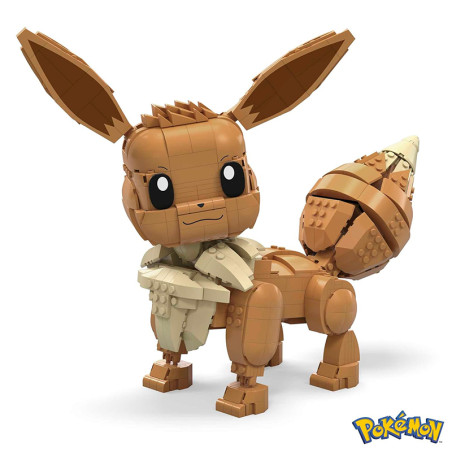 Mega Pokémon Évoli géant à construire - MATTEL - Dès 10 ans