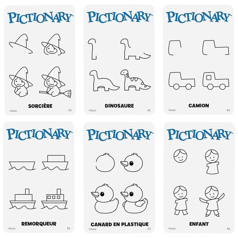Pictionary MATTEL - Dès 7 ans