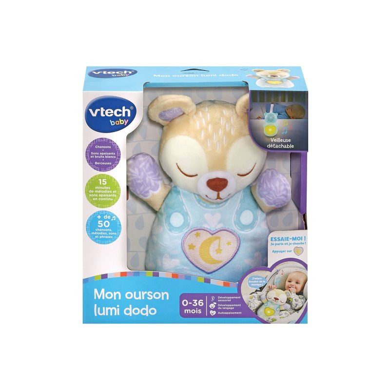 Mon ourson Lumi dodo Bleu VTECH - Dès la naissance