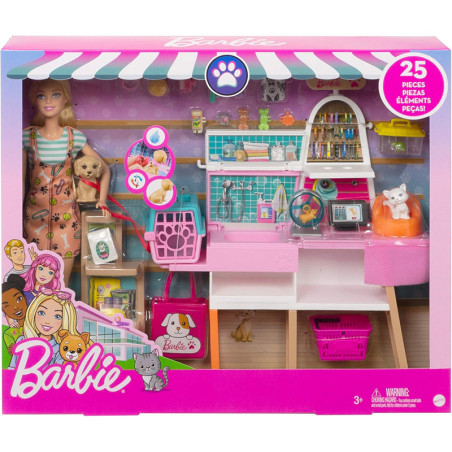 Barbie et son animalerie MATTEL - Dès 3 ans