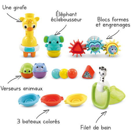 Maxi-coffret de bain multiactivité VTECH - Dès 12 mois