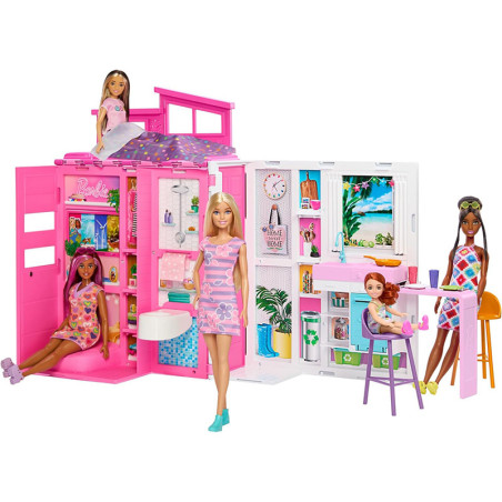 Maison de poupée Barbie à emporter MATTEL - Dès 3 ans