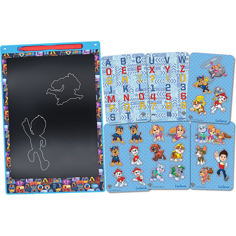 Tablette à dessins E-Ink multicolore Pat Patrouille - LEXIBOOK - Dès 3 ans