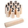 Jeu de quilles nordique en bois MOLKY - Dès 6 ans
