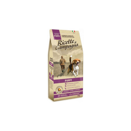 Croquette pour Chiot sans gluten 14 Kg - RICETTE DI CAMPAGNA - MRCP805