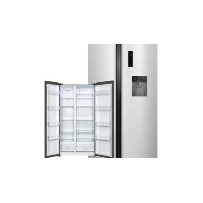 Réfrigérateur américain NoFrost 503L argent - KRYSTER - KSS514TEWDSR