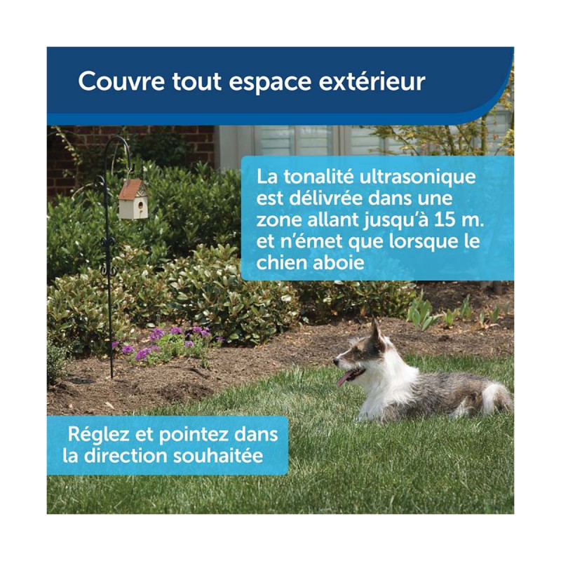 Maisonnette anti aboiements ultrasons pour chien - PETSAFE - PEAOB945