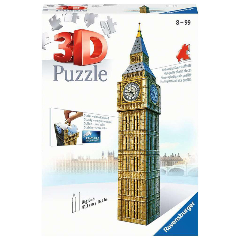 Puzzle 3D Big Ben RAVENSBURGER - Dès 8 ans