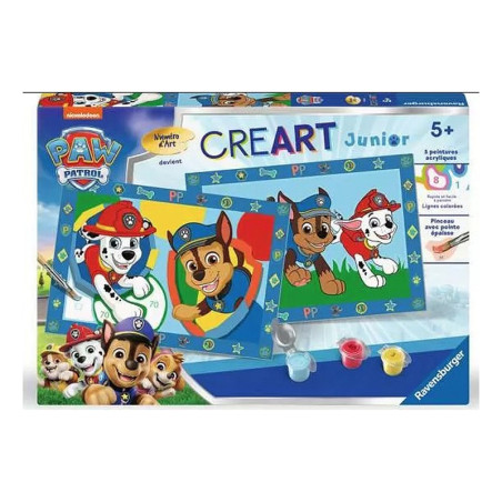 CreArt Junior Pat Patrouille RAVENSBURGER - Dès 5 ans