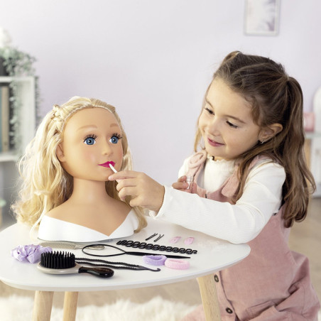 My beauty Tête à coiffer blonde SMOBY  -Dès 3 ans