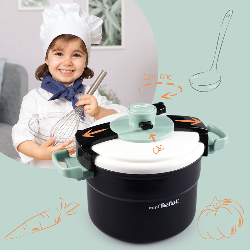 Mini Tefal Cocotte Clipso - SMOBY - Dès 3 ans