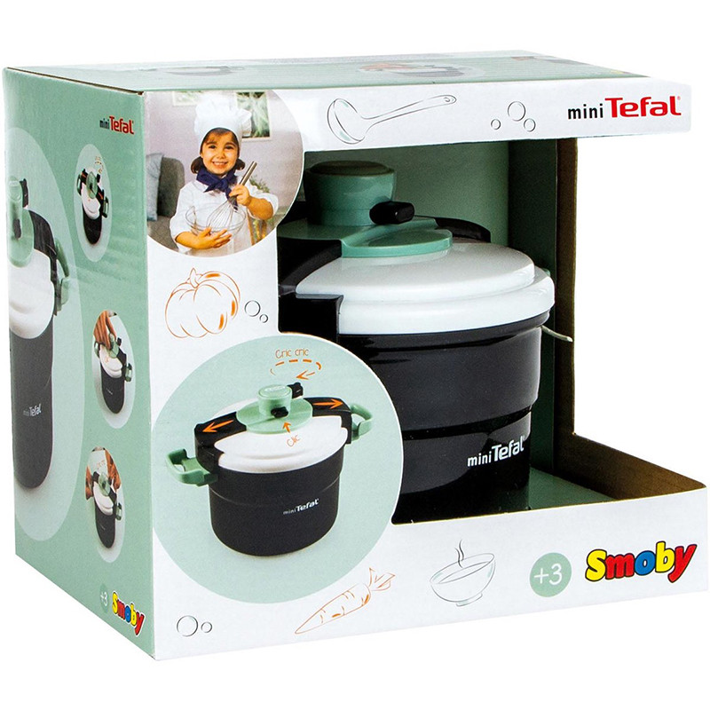 Mini Tefal Cocotte Clipso - SMOBY - Dès 3 ans