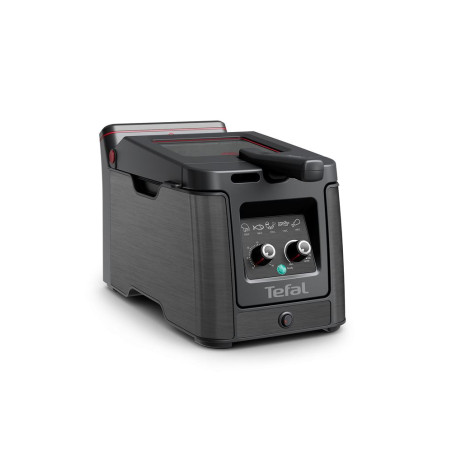 Friteuse semi-professionnelle Clear Duo 2000 W noir - TEFAL - FR600810