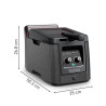 Friteuse semi-professionnelle Clear Duo 2000 W noir - TEFAL - FR600810