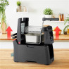Friteuse semi-professionnelle Clear Duo 2000 W noir - TEFAL - FR600810