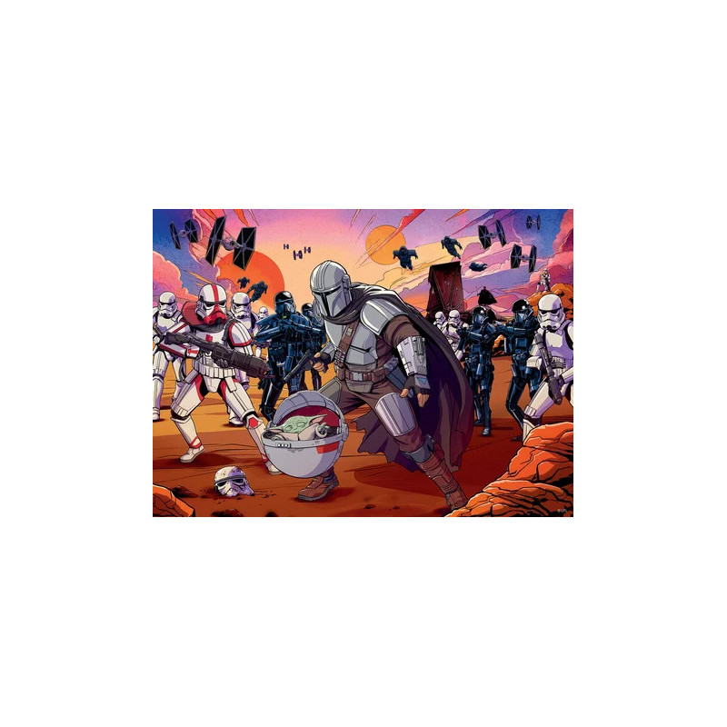 PUZZLE THE MANDDALORIAN - 200 pC