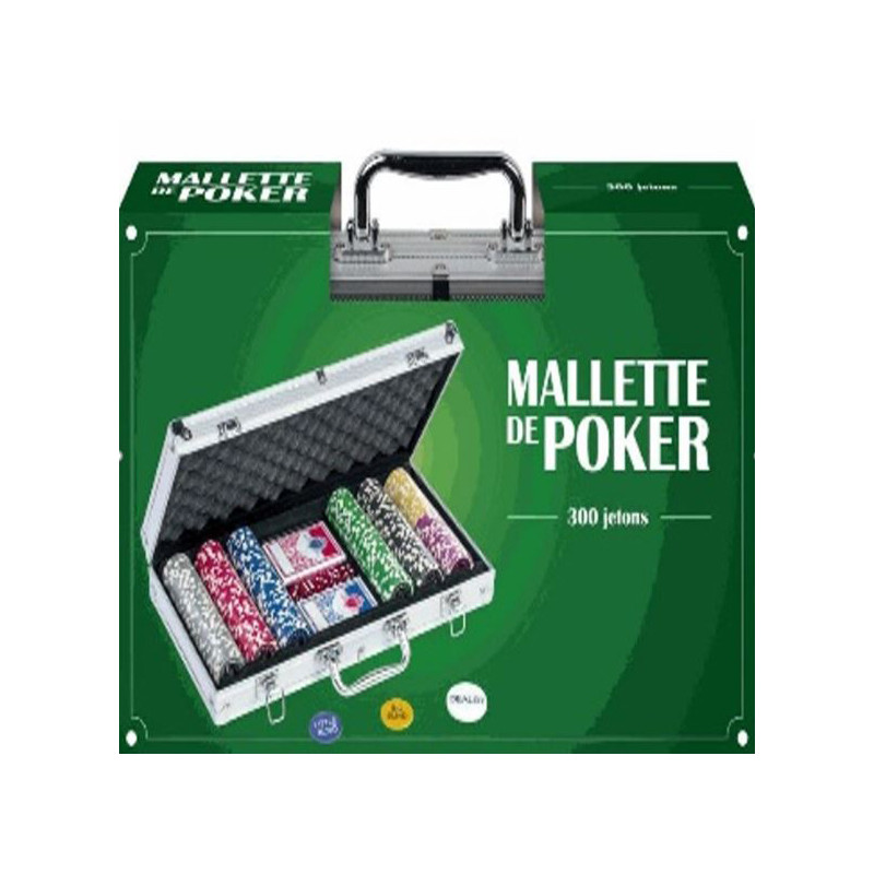 Mallette de poker 300 jetons - Dès 14 ans