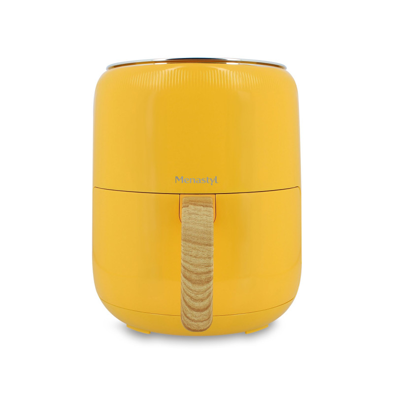 Friteuse sans huile à air chaud diététique Colorama 4,5L Jaune - MENASTYL - 6025003